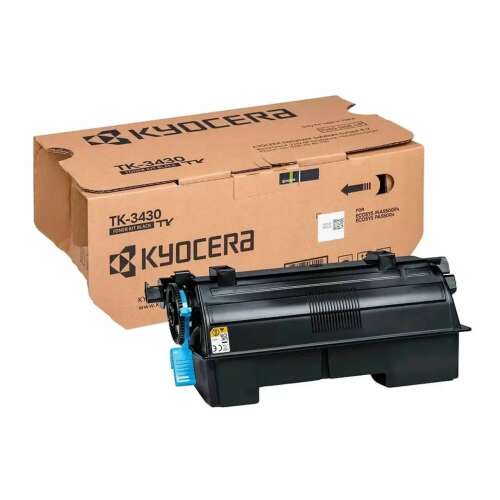 Kyocera TK-3430 lézertoner kazetta, fekete, 25 000 oldal