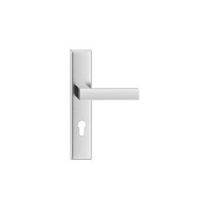 TOPAZ stainless steel door handle, 90mm left - Door Knobs & Handle