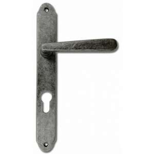 VILMA 90mm black door handle with PZ latch - Door Knobs & Handle