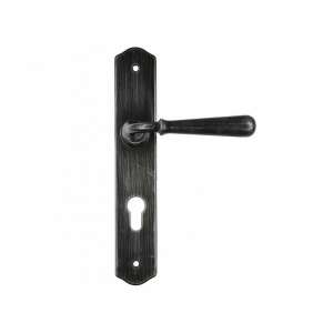 HERMÍNA rustic door handle, black, 72mm, PZ, for interior doors - Door Knobs & Handle