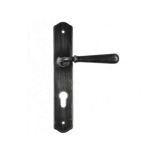 HERMÍNA rustic door handle, black, 72mm, PZ, for interior doors