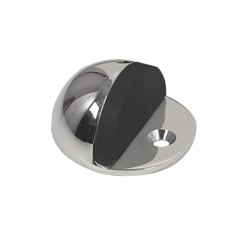 Door Stop with Adhesive - Chrome ODCC