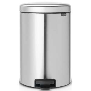 Brabantia NewIcon pedálos szemetes, 20L rozsdamentes acél szemetes Soft-Close fedéllel - Irodabútor