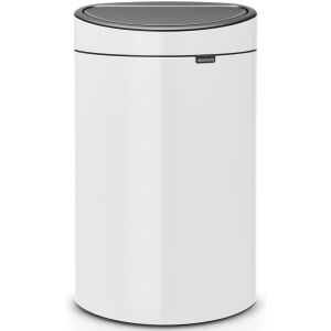 Brabantia Touch Bin - Ovális Szemetes - 40L - Fehér 131654327 - Irodaszer & Írószer