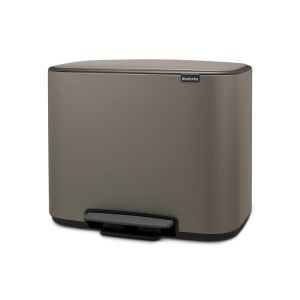 Brabantia Bo Szelektív Kuka - 35 Liter - Platinaszürke