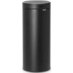 Brabantia Touch Bin Hulladékgyűjtő - 30L - Acél - Fekete 131654383 - Irodabútor