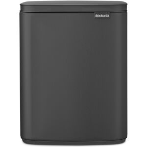 Brabantia Bo Szemetes - 12L - Acél - Szürke