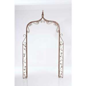 Aurora antik barna fém rózsaív kúszónövényekhez, 248 cm magas - Növényfuttató