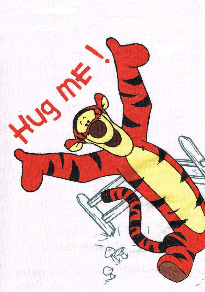 Disney tetra Fürdőlepedő 140x140cm - Tigris