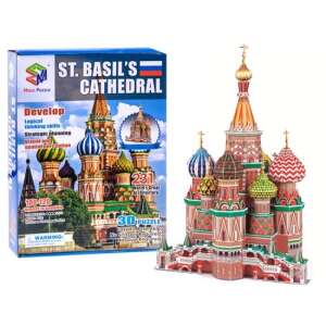 3D vörös templom puzzle 39093699 3D puzzle