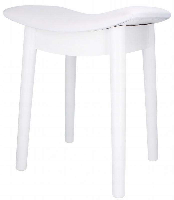Fehér retro szék 38x28x47cm