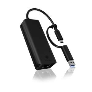 RaidSonic IB-LAN100-C3 USB-C Gigabit Ethernet adapter - RaidSonic