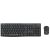Изглед отгоре на клавиатурата и мишката Logitech MK295 Silent