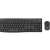 Logitech MK295 Silent Wireless Combo klawiatura i mysz, czarny