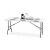 GardenLine folding catering table 180cm #white 51073169