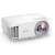 BenQ MW826STH projector, white, angled view