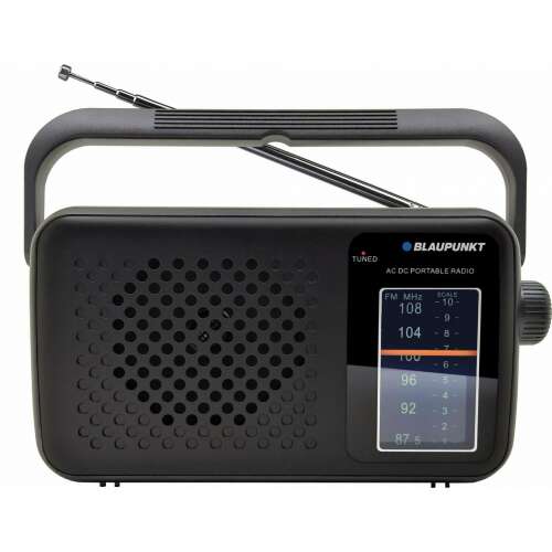 Radio przenośne analogowe Blaupunkt PR8BK w kolorze czarnym