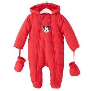 DISNEY Mickey Mouse zimowy kombinezon dla niemowląt, czerwony, 3-6 miesięcy, 68 cm - Moda i ubiór