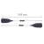 Bestway 62064 aluminum sectional oars, 2 pieces, 145 cm, with size information