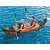 Two people kayaking with Bestway 62064 aluminum sectional oars