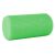 Green EVA foam roller for muscle massage and exercise