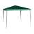 Zöld kerti pavilon, 3x3 méteres, könnyű összeszerelés