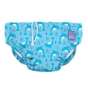 BambinoMio Úszópelenka 12-15kg - Delfin #kék