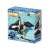 Bestway inflatable whale, black and white, 203 x 102 cm, packaging