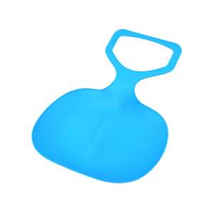Blue plastic sled with handle - Sled