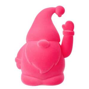 Rózsaszín Mikulás figurka, 16 cm, karácsonyi dekoráció - Nonbrand Karácsonyi dekoráció