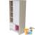 Todi Ice Cream nagyszekrény - woodline cream/pink 31647301