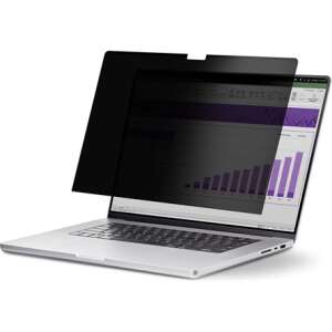 StarTech.com 15MAM-PRIVACY-SCREEN 15 hüvelykes laptop betekintésvédő fólia, keret nélküli, vakítómentes, megvédi a képernyőt az illetéktelen szemek elől - Képernyővédő fólia