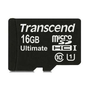 Transcend 16GB Ultimate microSDHC memóriakártya - Transcend