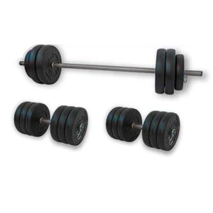 GazoFitness® Hardcore Set 60 kg / s tyčou 150 cm / 146895259 - Posilňovanie