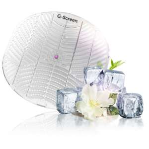 G-Screen Ice Cool piszoár rács jégkockákkal és virággal, friss és tiszta illatért - WC illatosító