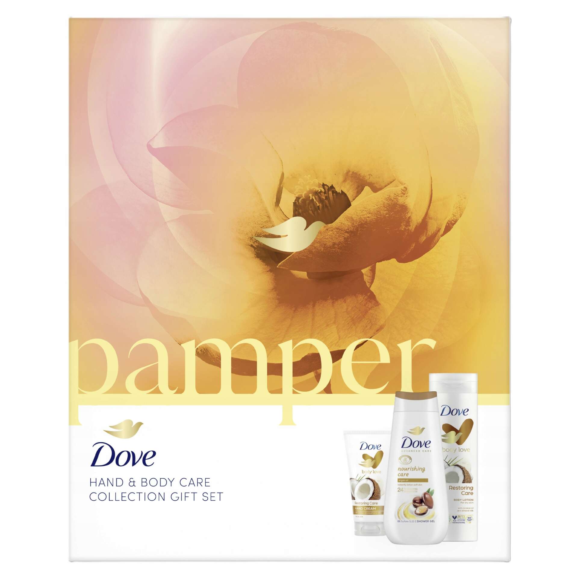 E-shop Darčekový balíček Dove Pamper Women