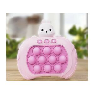 Nyuszi Pop It Világító Játék - Rózsaszín, interaktív játék gyerekeknek - Nonbrand Interaktív gyerek játék