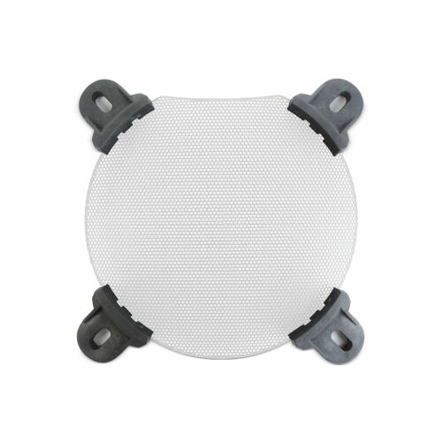 Hangszórórács rögzítő fülekkel, hangszórórács rögzítés