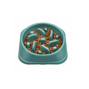 Lassító Kutyatál - 20x20 cm 135420072 - Evéslassító kisállat tál