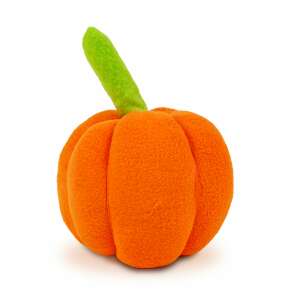 Oranžová plyšová tekvica Halloween dekorácia, 9 x 9 x 9 cm - Halloween dekorácie