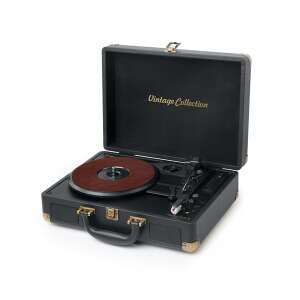 Muse MT-103 GD Vintage Collection Fekete Hordozható Lemezjátszó - MUSE