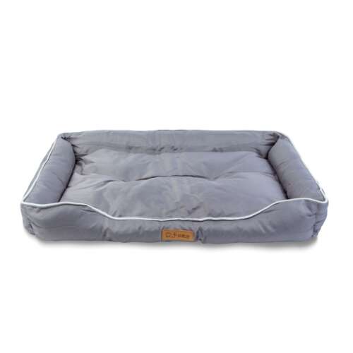 Pat de câine gri, 87 x 59 x 13 cm, D.J.Pets
