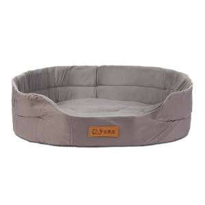 Pat de câine gri, 100 x 68 x 15 cm, confortabil și durabil - Paturi pentru câini