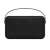 SAL BT4000 wireless speaker, black, back view, showing speaker grill and branding