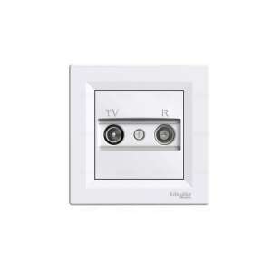 ASFORA TV/R aljzat, átmenő, 8 dB, fehér EPH3300321 108407688 - Asfora