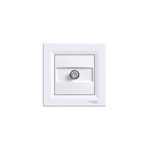 Asfora TV-R átmenő csatlakozóaljzat 4dB FEHÉR Schneider EPH3200221 108407692