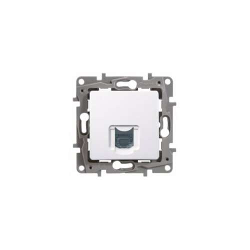 Legrand Niloé RJ11 Telefonbuchse, weiß, ohne Rahmen