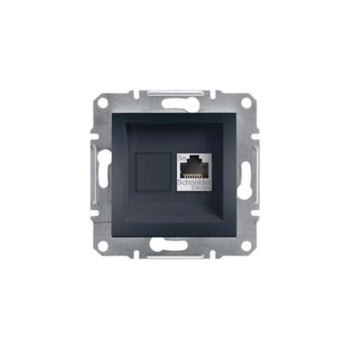 Schneider Electric Computersteckdose Aspora Kat. 5e STP ohne Rahmen anthrazit (EPH5000171) 108407758