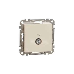 Schneider Sedna TV Aljzat - Végzáró - Bézs