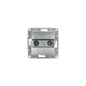 Schneider Asfora TV-R aljzat végzáró, 1dB, alumínium, süllyesztett - Asfora